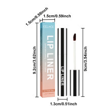 Waterproof Kleurvaste Lippenlijner Peel-off Brush