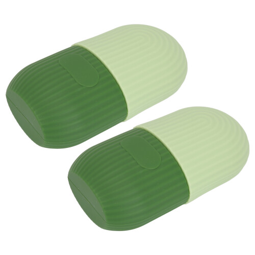 (Green) 2x Eisgesichtswalze Silikon gegen Schwellungen 1