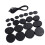 (20pcs) Hot Stones Kit Aluminium Verwarmer Spa 4