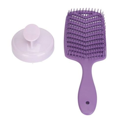 Silicone Scalp Massage Brush Detangling Comb