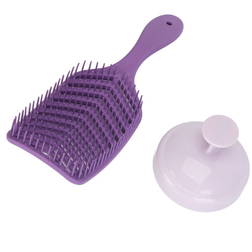 Silicone Scalp Massage Brush Detangling Comb 2