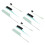 3 Pcs Hair Comb Styling Set Nylon Beard Tools 3