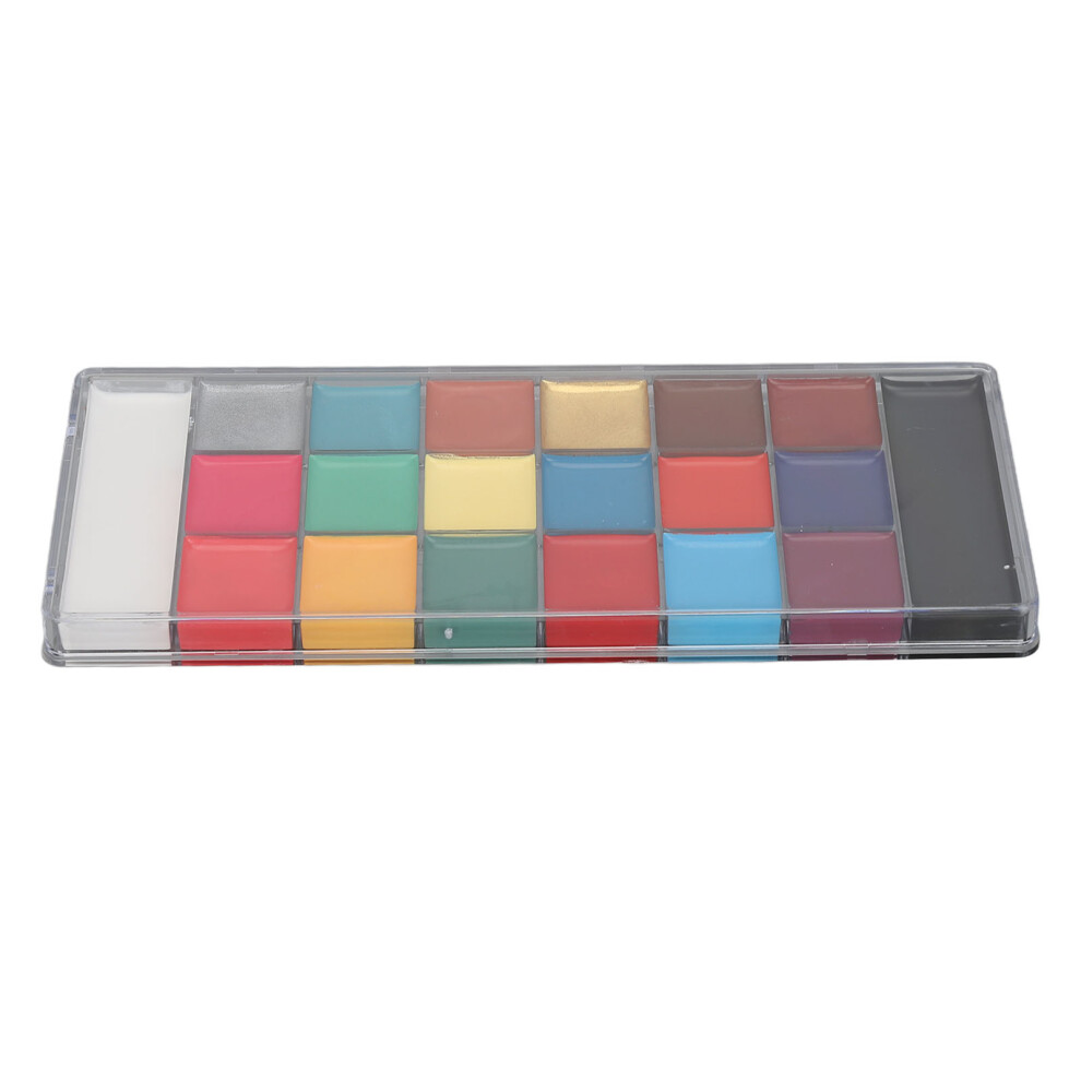 Cosplay Face Painting Set 20 Colors Luminous Water Soluble