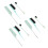 3 Pcs Hair Comb Styling Set Nylon Beard Tools 5