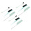 3 Pcs Hair Comb Styling Set Nylon Beard Tools 2