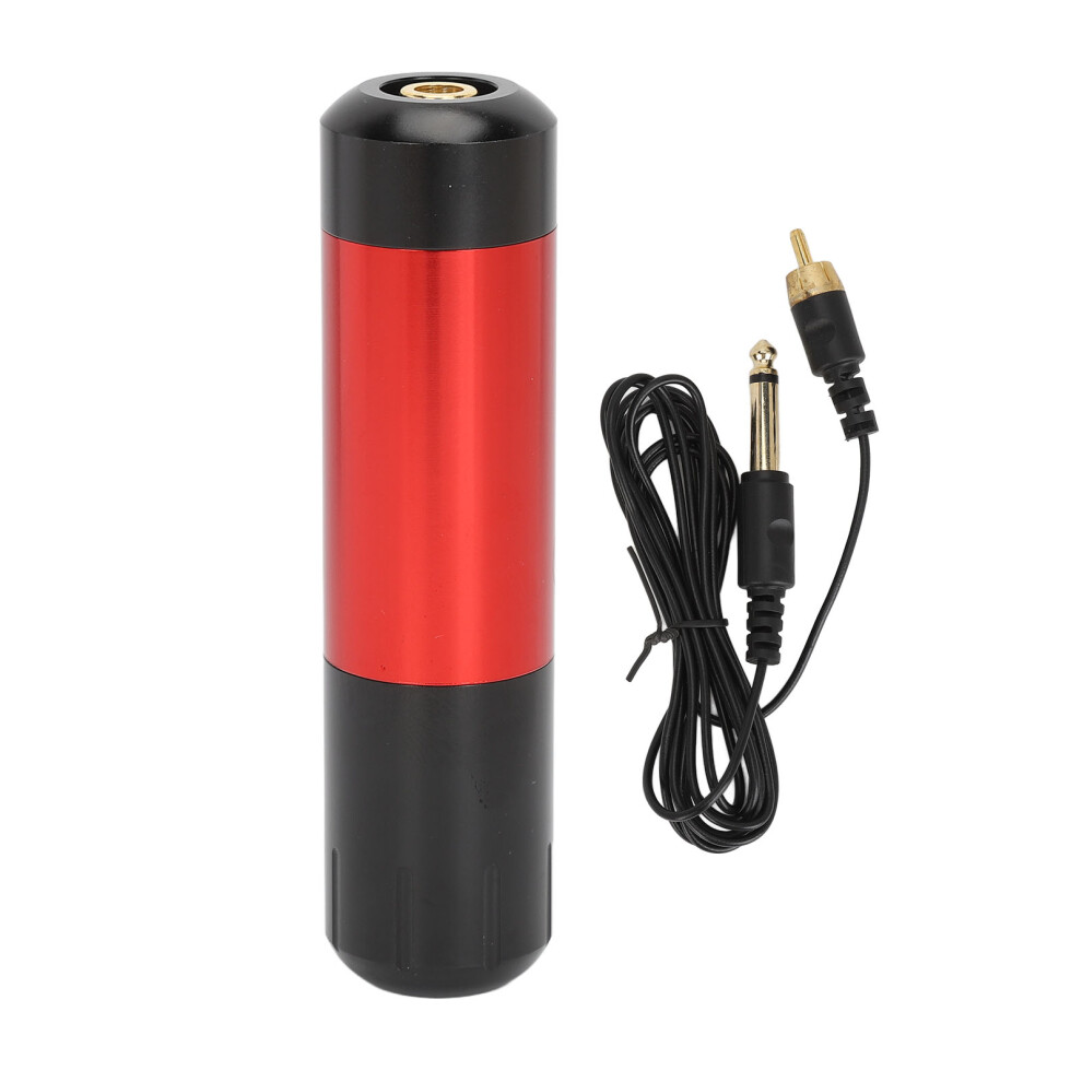 Red (Red) Rotary Tattoo Machine Pen Rca Liner Shader Hollow Cup Motor Clip Cord