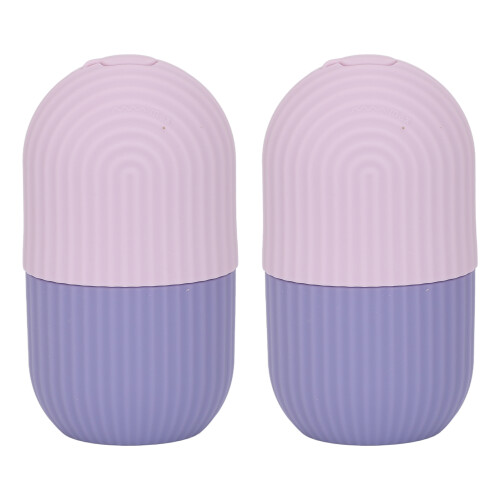 (Purple) 2x Eisgesichtswalze Silikon gegen Schwellungen