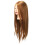 Friseurpuppe 85% Echthaar flexibel Salon 2