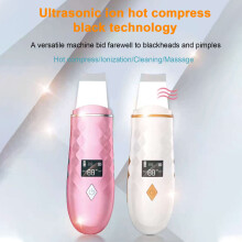 Ultrasone Gezichtsreiniger Verwarmd LED USB Oplaadbaar