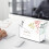 Mailorganizer Akryl Transparent Skrivbordsficka 6