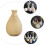 2St Khaki Handgemaakte Decoratieve Bloemhouder 8