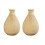 2St Khaki Handgemaakte Decoratieve Bloemhouder 3