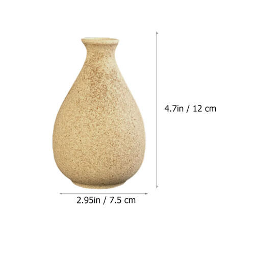 2St Khaki Handgemaakte Decoratieve Bloemhouder 1
