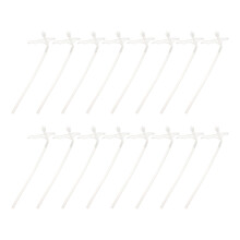 20Pcs Förlängd Skumslang För DIY Sprayskumapplicator Transparent Plast