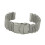 22 Mm Shark Mesh Rostfritt Klockband Fällspänne Silver 2