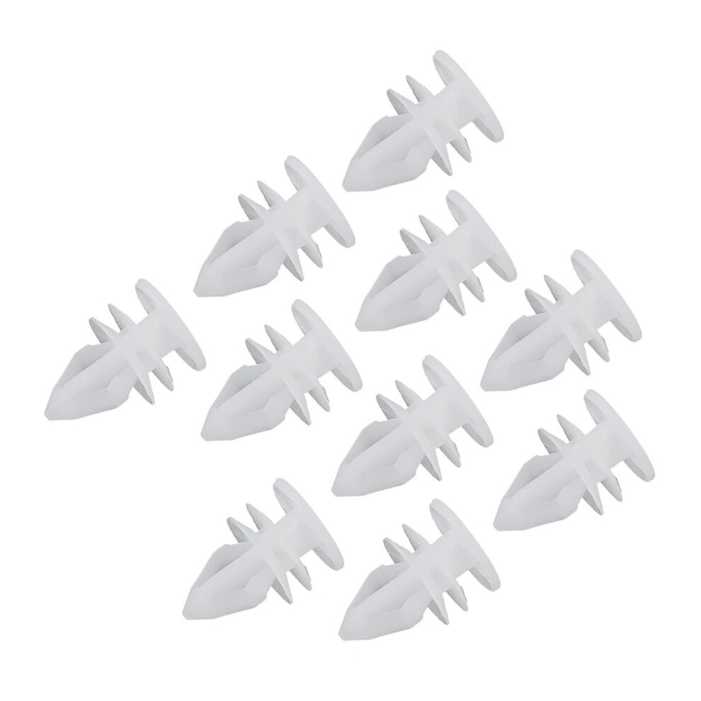 50Pcs Door Trim Panel Retainer Clip Liner Rivet Fastener For Cadillac Ats Chevrolet Avalanche Buick Allure Buick Enclave White 9067246431471