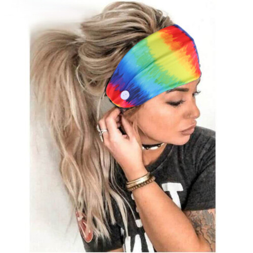 Tie-Dye spiraal haarband #3