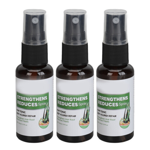 3Pcs 30ml Hair Spray Moisturizing Strengthening 1