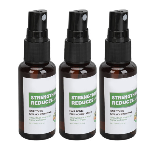 3Pcs 30ml Hair Spray Moisturizing Strengthening 2