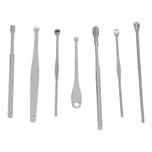 5x Earwax Cleaning Kit Stainless Steel 1