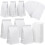 25Pcs Engångs Barf Påsar För Sjösjuka Emesis Flygplan (Vita) 10