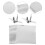 100Pcs Fyrkantigt Vikpapper Do-It-Yourself Pärlorigami 9