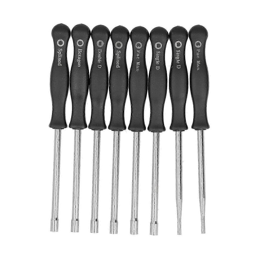 Kikidex (As Show, One Size) 8Pcs/Set Garden Carburetor Adjustment Tool Kit Engine Tune Up Screwdrivers Tools For Stihl
