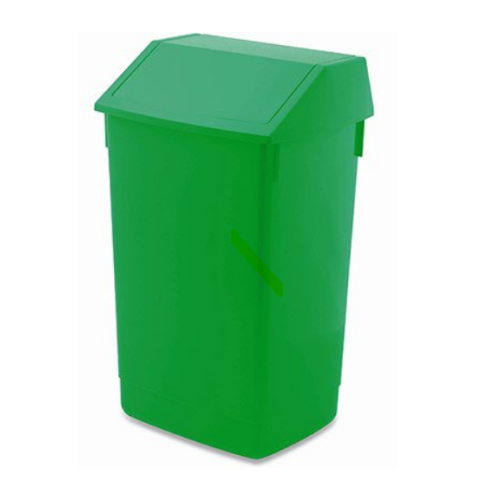 Addis Addis Fliptop Bin 60 Litre Green AG813422 1