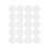 20Pcs Korsstygn Plastnätplatta 3D Vit 11,5 Cm 6