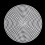 20Pcs Korsstygn Plastnätplatta 3D Vit 11,5 Cm 10