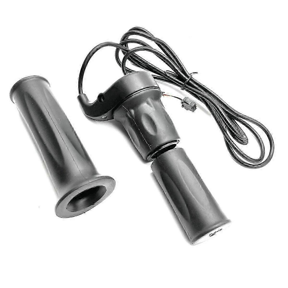 Kikidex (As Show, One Size) Electric Bike 20X Half Twist Throttle 24V 36V 48V 60V 72V Sm Connector For E Bikes Or Electric Scoo Black