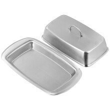 Flerfunktionell Förvaringslåda För Smör Förvaring (Silver)