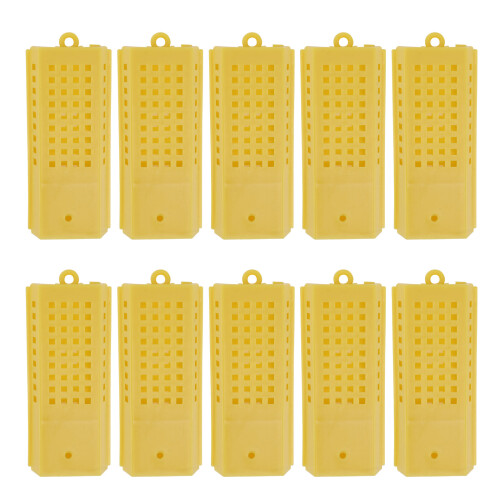 10Pcs Biotverktyg Drottningbiodos Bihövdkät