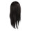 55cm Real Hair Mannequin Head Black Styling Doll 1