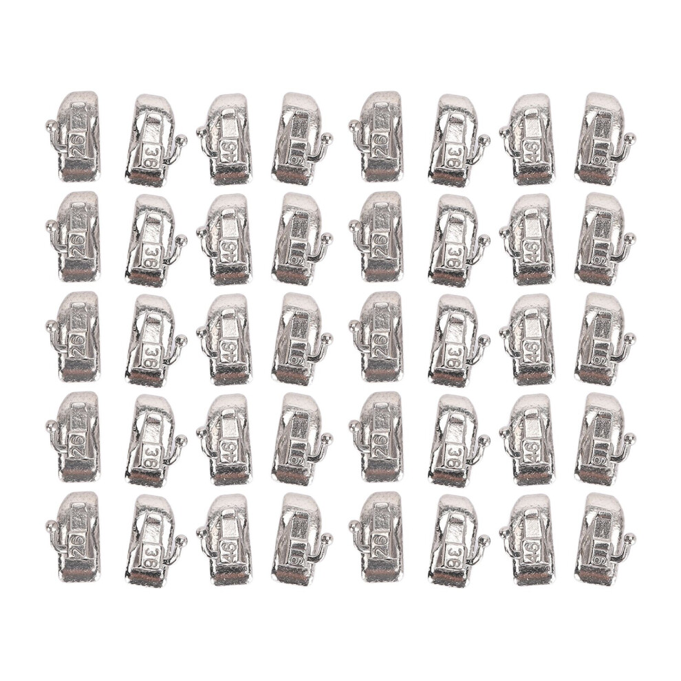 40pcs Teeth Bracket Buccal Tube 0.022in Bondable Reduce Discomfort