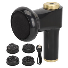 (Black) Drahtlose Lymphdrainage-Maschine 6 Stufen Akku