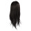 55cm Real Hair Mannequin Head Black Styling Doll 4