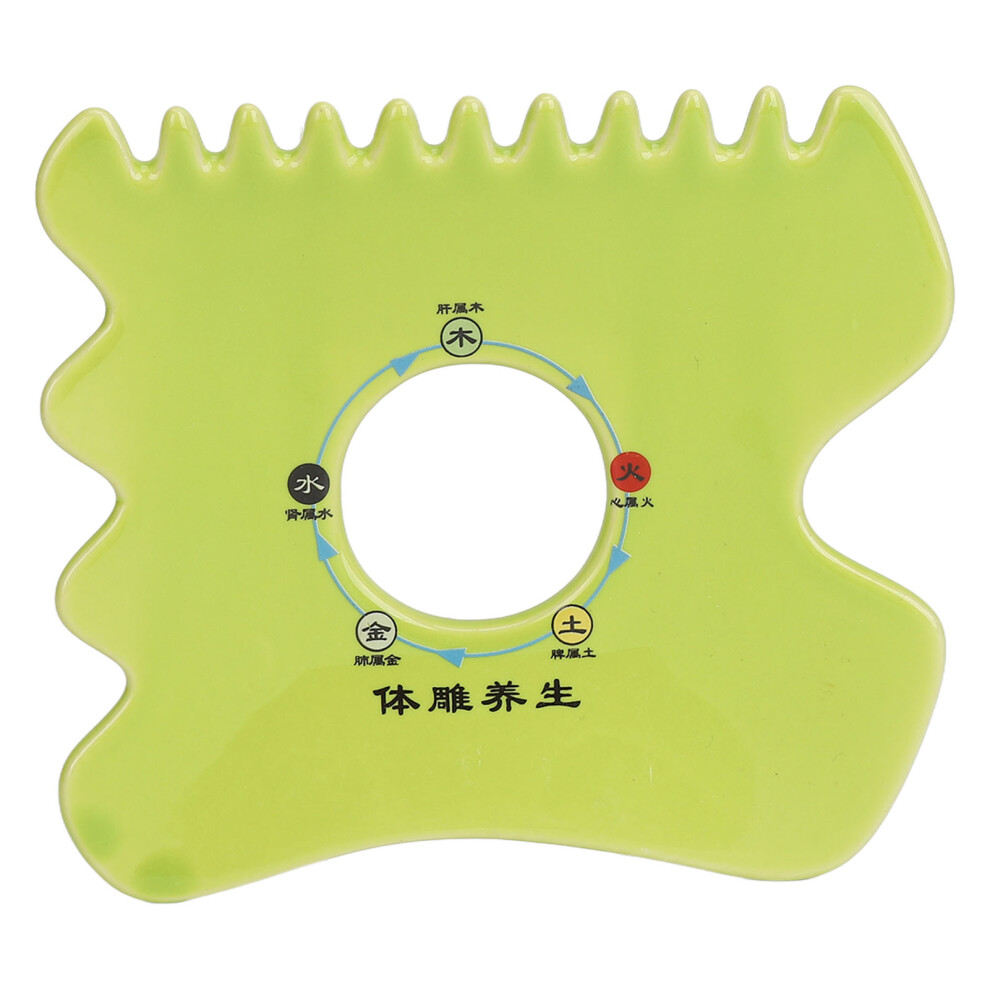Ceramic Gua Sha Board with Different Edges Manual Scraping Tool