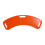 Elderly Transferring Board Anti Slip Thickened Curved Orange 5