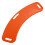 Elderly Transferring Board Anti Slip Thickened Curved Orange 4