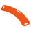 Elderly Transferring Board Anti Slip Thickened Curved Orange 3