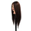 Frisierpuppe mit echtem Haar, Braun, Klemmhalterung 5