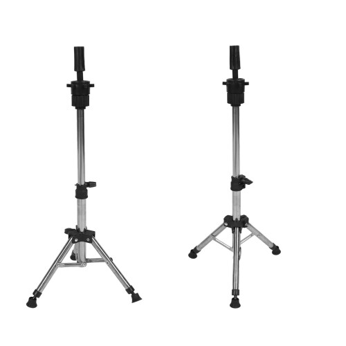 Adjustable Aluminum Wig Stand Tripod Portable 2