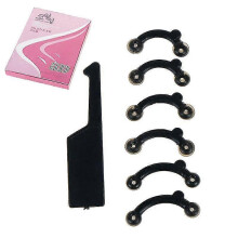 (As show, White) 3 Sizes In 1 Nose Up Lifting Shaping Clip Nose Reshaper Face Corrector Tool Kit