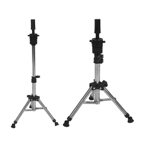 Adjustable Aluminum Wig Stand Tripod Portable 1