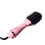3-in-1-Haartrockner-Bürste mit Temp.-Regelung, Pink 2