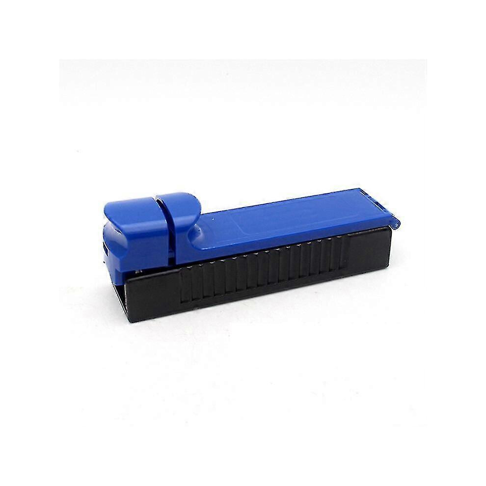 Kikidex (As Show, ) Manual Cigarette Tube Rolling Machine Tobacco Roller Maker Blue
