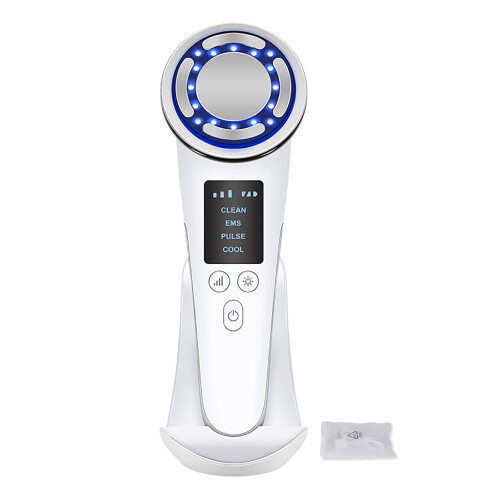Microcurrent Skin Beauty Machine Colorful Lighting Face
