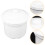 Ceramisk Stew Soppkastrull Dessertmugg Med Lock 1