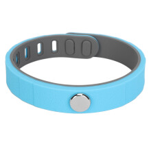 (Blue) Blue Negative Ion Silicone Sports Energy Bracelet